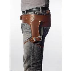 Medieval Pirate Steampunk Western Cowboy Revolver Belt Holster Corsair Captain Waistband Halloween Costumes Cosplay for MenWomen