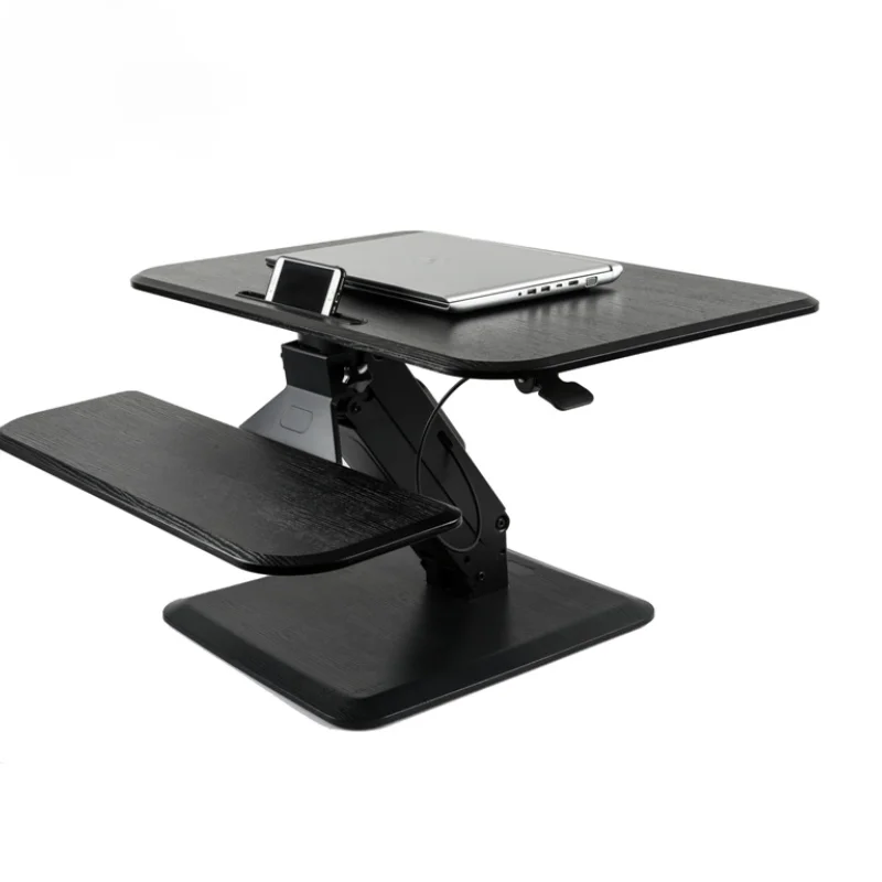 Ergonomic Lift Height Adjustable Computer Sit Stand Desk Converter For Home Office