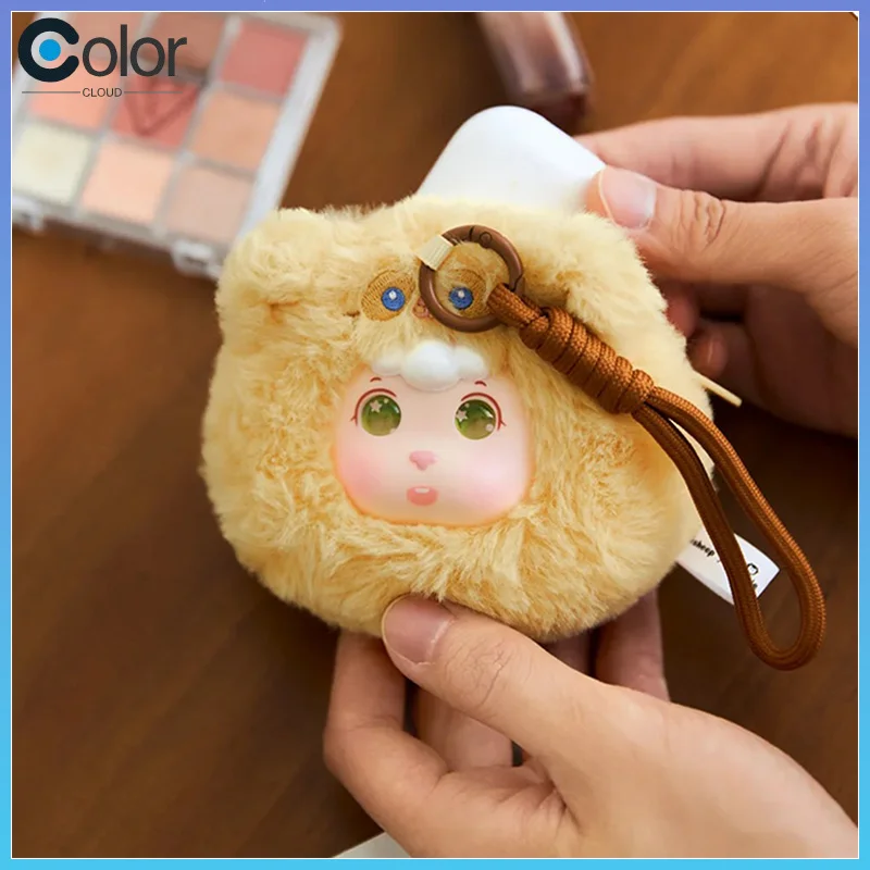 

Authentic Bafont Little Sheep Animal Cute Series Blind Box Loose Change Storage Bag Earphone Case Creative Design Plush Toy Pend
