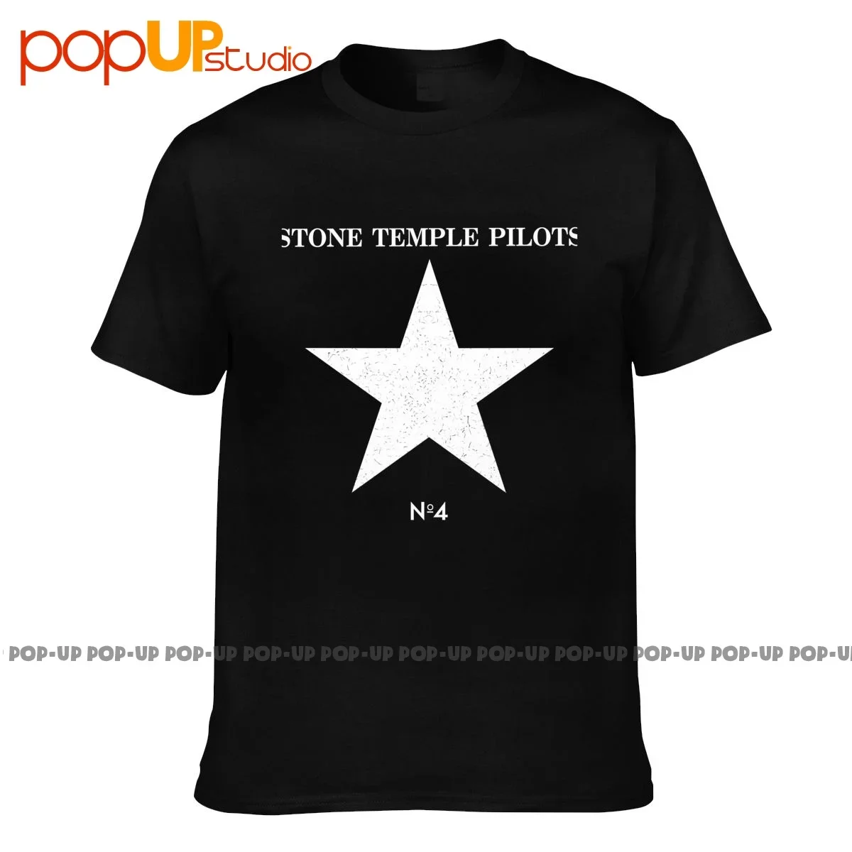 Stone Temple Pilots Star No 4 Rock Band Album Concert Tour T-shirt Tee Shirt Pop Hot Selling