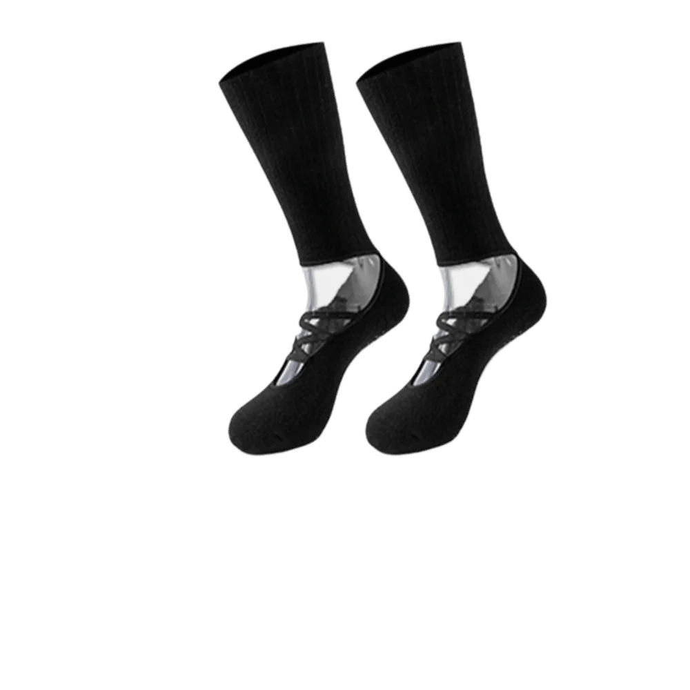

New Cotton Pilates Socks Harajuku Street Sweat-absorbent Strappy Grip Sock Non-Slip Grip Casual Yoga Socks