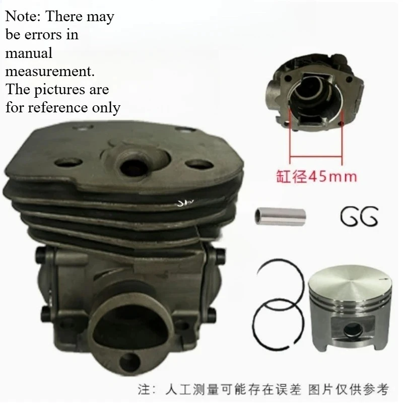 Cylinder Piston Kit Fitsfor Husqvarna 346XP 44.5mm Chainsaw Accessoryhi