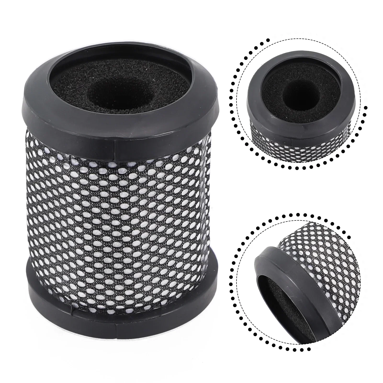 Filtro de escape de repuesto para aspiradora HOOVER T116, compatible con la serie H Free 100, filtración efectiva de polvo y alérgenos