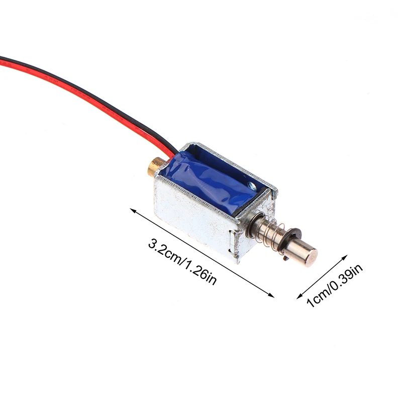 Elektro magnetische SM0420S-1 DC 6V 12V Spiel maschine Kindergeld kann kleine Push Pull Elektro magnet 1a/2a Lock Linear Solen