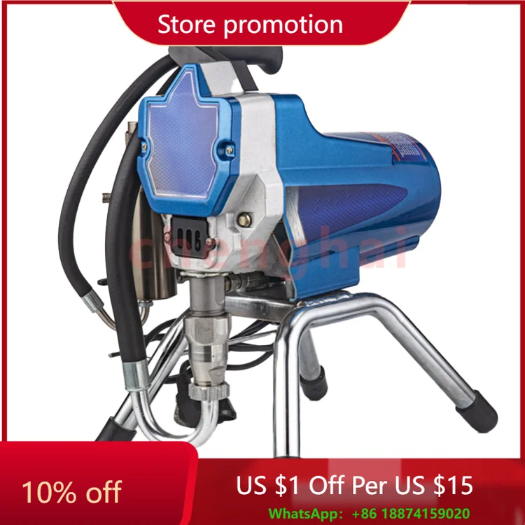 

Новый электрический безвоздушный распылитель краски DIY класса, машина для безвоздушного распыления и покраски