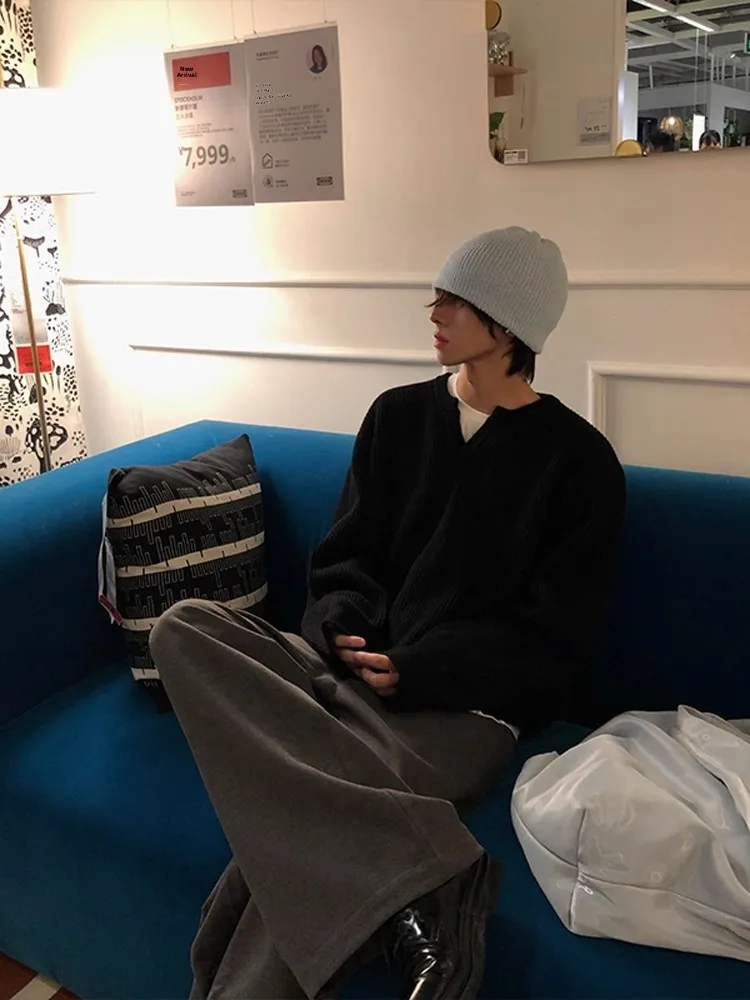 

Мужская толстовка с капюшоном American Sle Heavyweight Bla Fake из двух частей Cleanfit, модный бренд Haome, внутренняя основа irt V-Ne Lon...