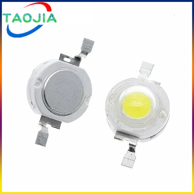 10Pcs led 1W 3W 100-120LM LED Bulb IC SMD Lamp Light Daylight white/warm white High Power 1W LED Lamp bead