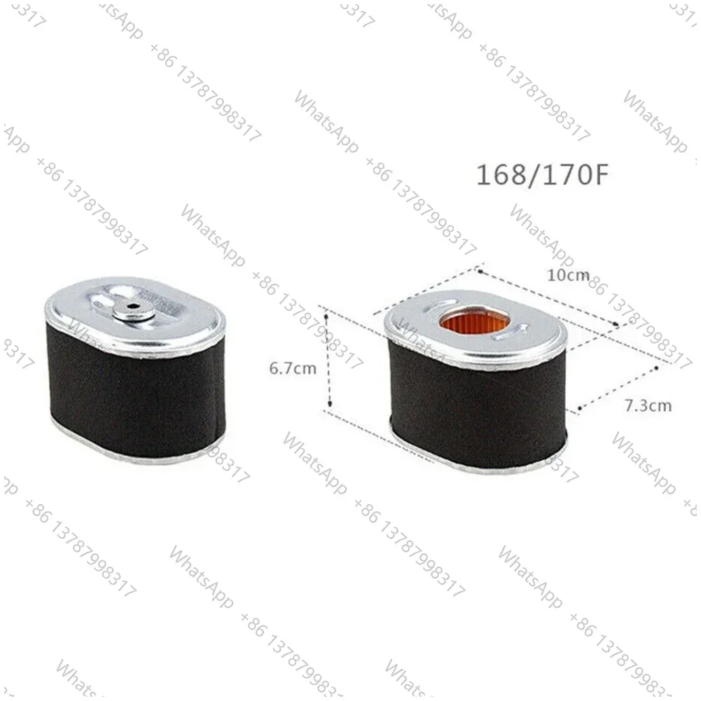 Air Filter For 168F 170F 173F 188F Engines Alternator Durable Air Filter 188/190F, 173/177F, 168/170F Air Filter Generator Parts - view 3