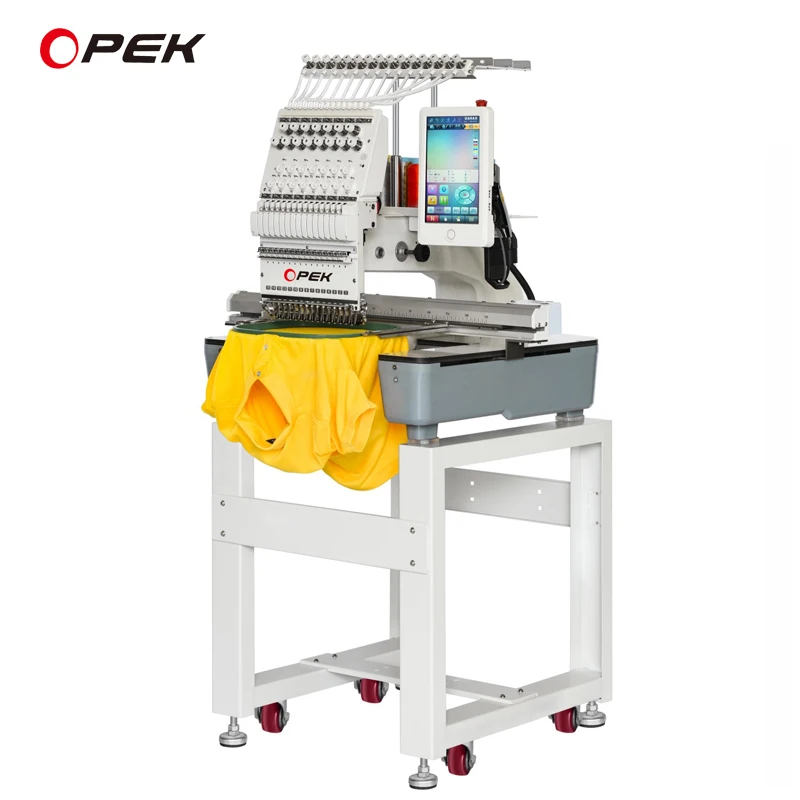 High Efficient Homing Single Head Computer Cap Embroidery Machine for Home Use New Motor Core