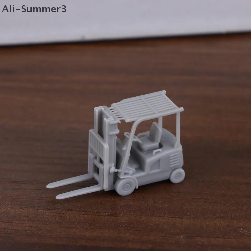 1/144 Scale Forklifts & Lift Trucks MODEL KIT Realistic Construction Vehicle Toy Mini Engineering Car Forklift Model
