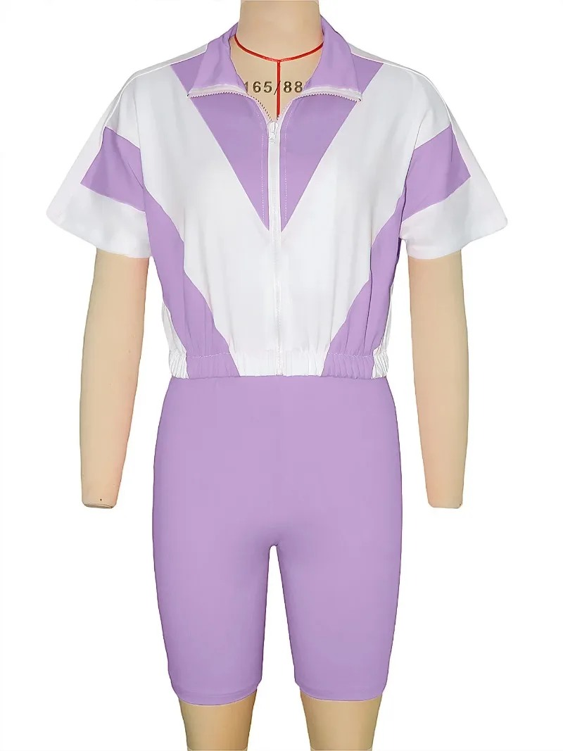 

Активный лоскутный женский комплект, толстовка на молнии, куртка и короткие брюки, костюм 2025 года, спортивный комплект из двух предметов, спортивный костюм