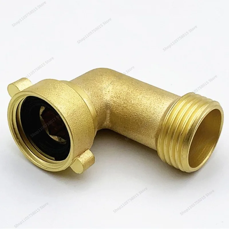 For garden hose 90 degree elbow joint elbow, brass elbow movable interface