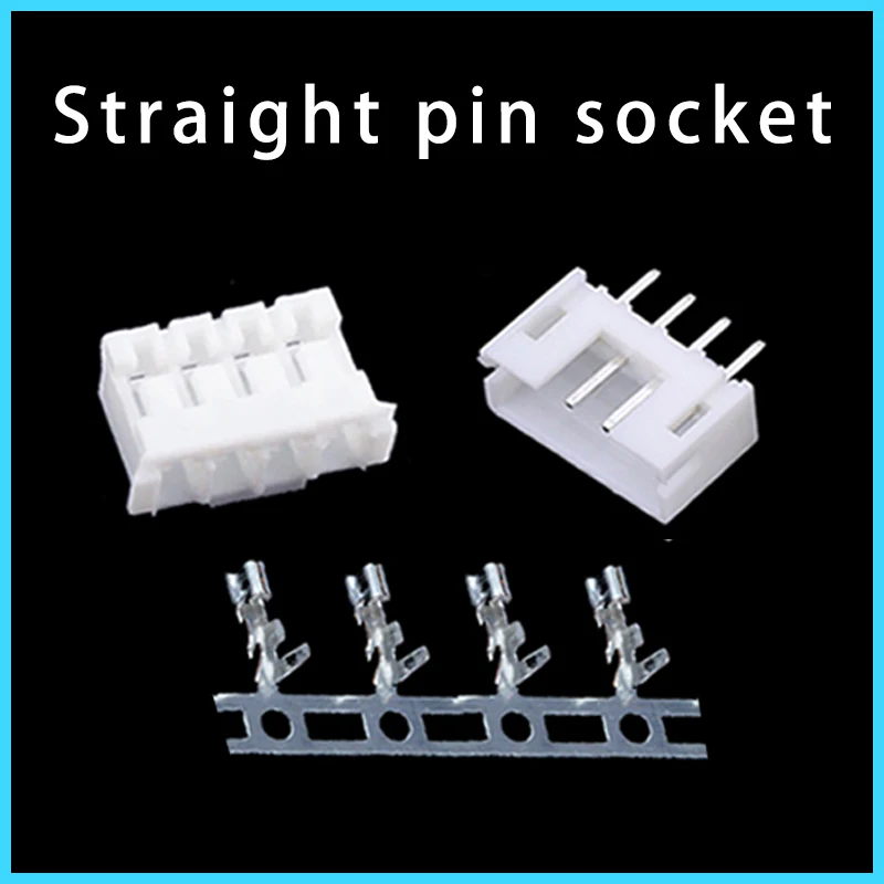 JST PH2.0 Plastic Shell Wire Connector Set Male Plug & Female Socket Terminal Kit 2P-12P Various Pin Options for Electronics