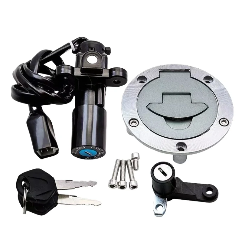 

for Yamaha YZF R25 R3 2015 2016 2017 2018 1WD-XH250-00 1WD-XH250-01 YZF R25 YZF R3 Fuel Gas Cap Ignition Switch Seat Lock set