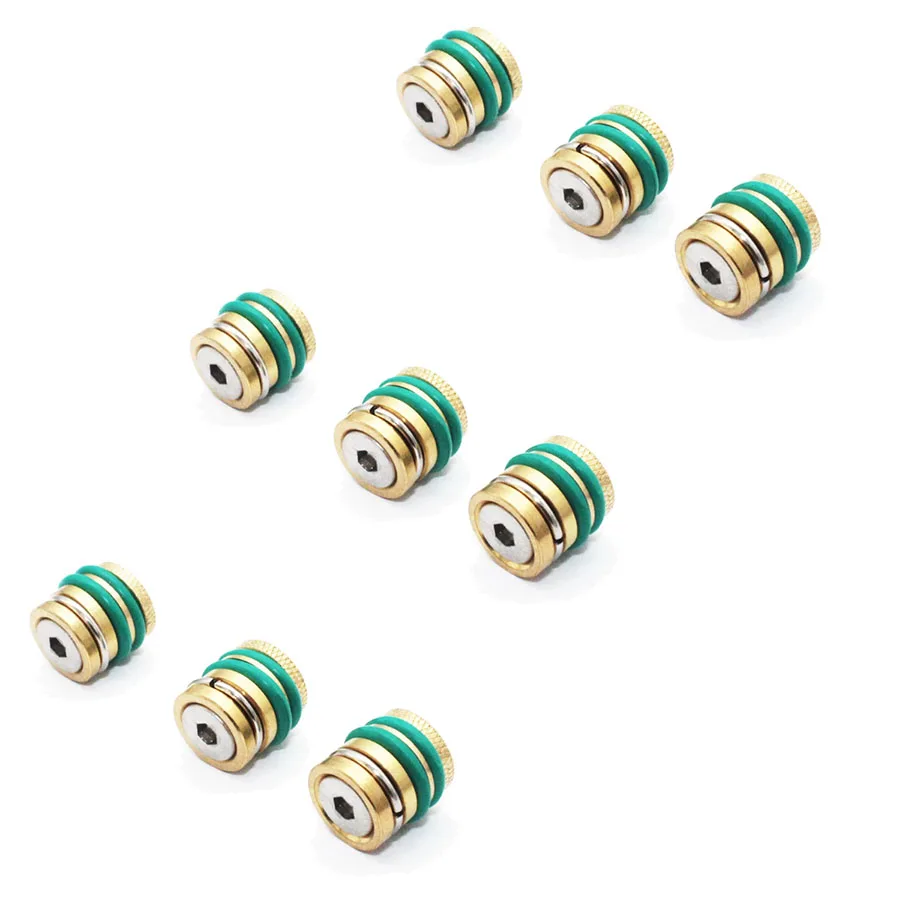 Fluorine rubber double ring Viton water stop plug inlet and outlet hexagonal copper water plug stainless steel copper plug!
