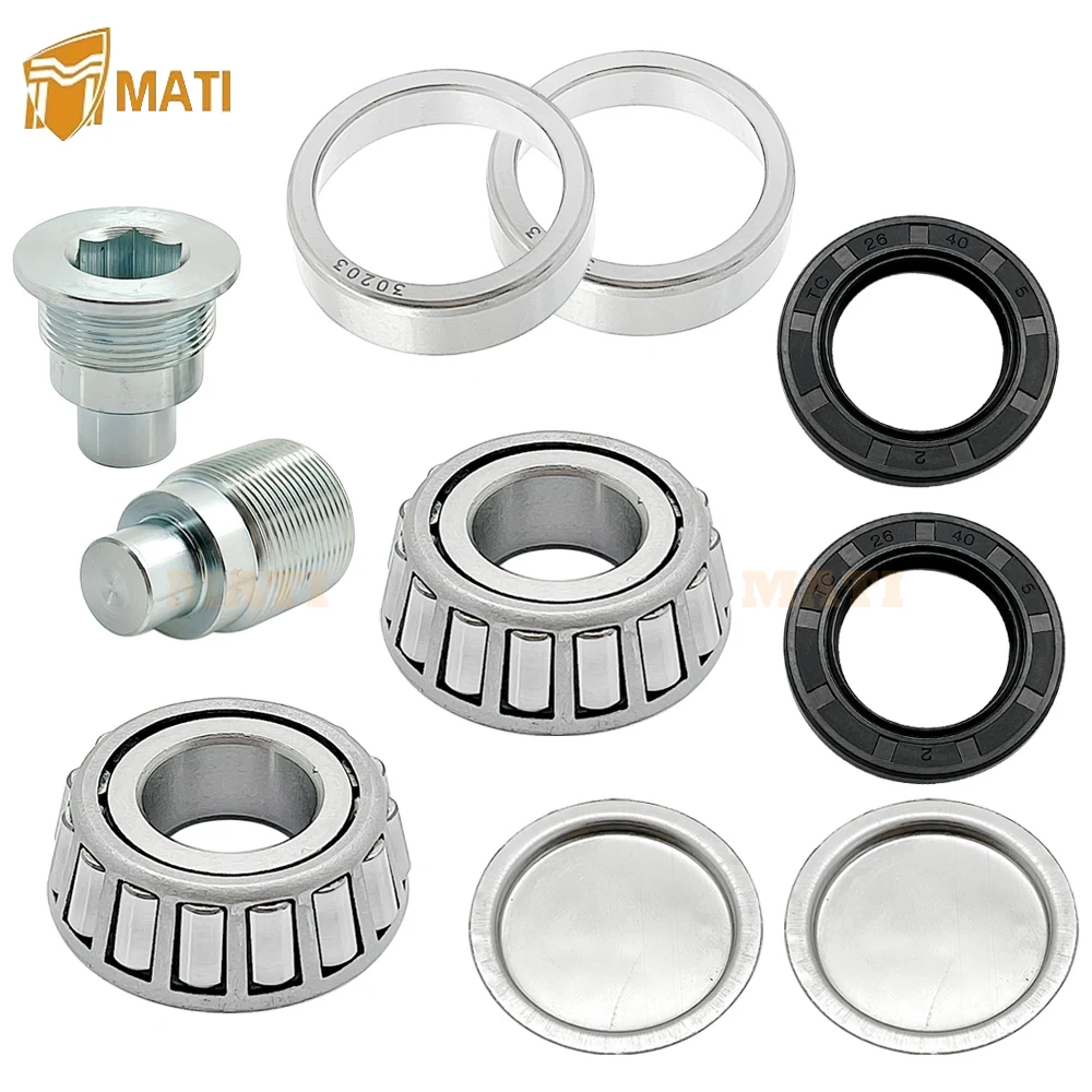 Swingarm Bearing Bolt Seal Kit for Honda Recon 250 TRX250EX TRX250X FourTrax 300 Rancher 350 400 Foreman 400 450 500 Rubicon 500