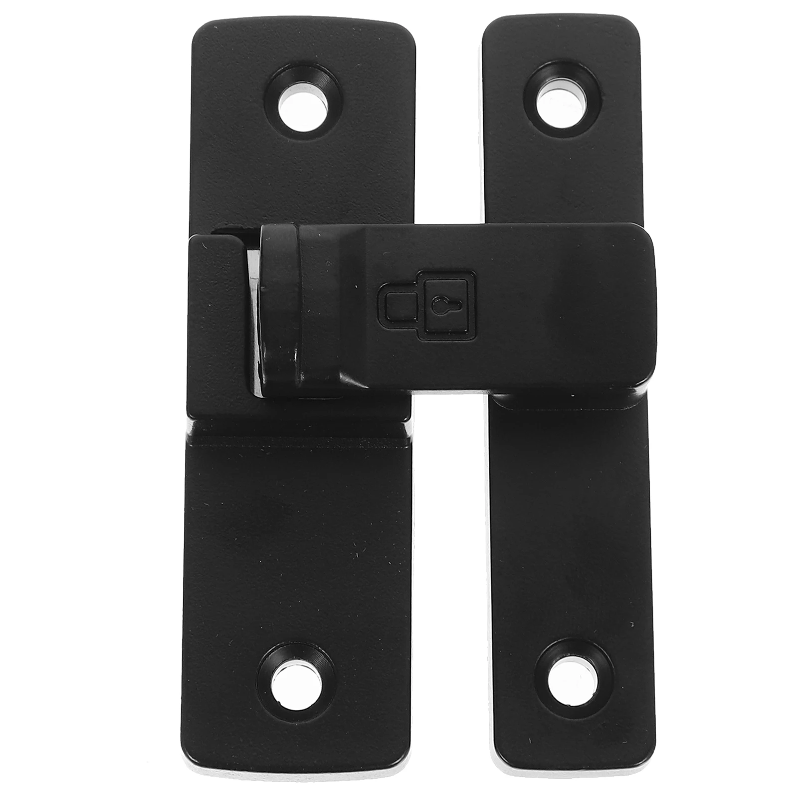 

Heavy Duty 90 Degree Zinc Alloy Mounted Security Latch for Barn Garage Sliding Doors Gate Bathroom Clasp Garage