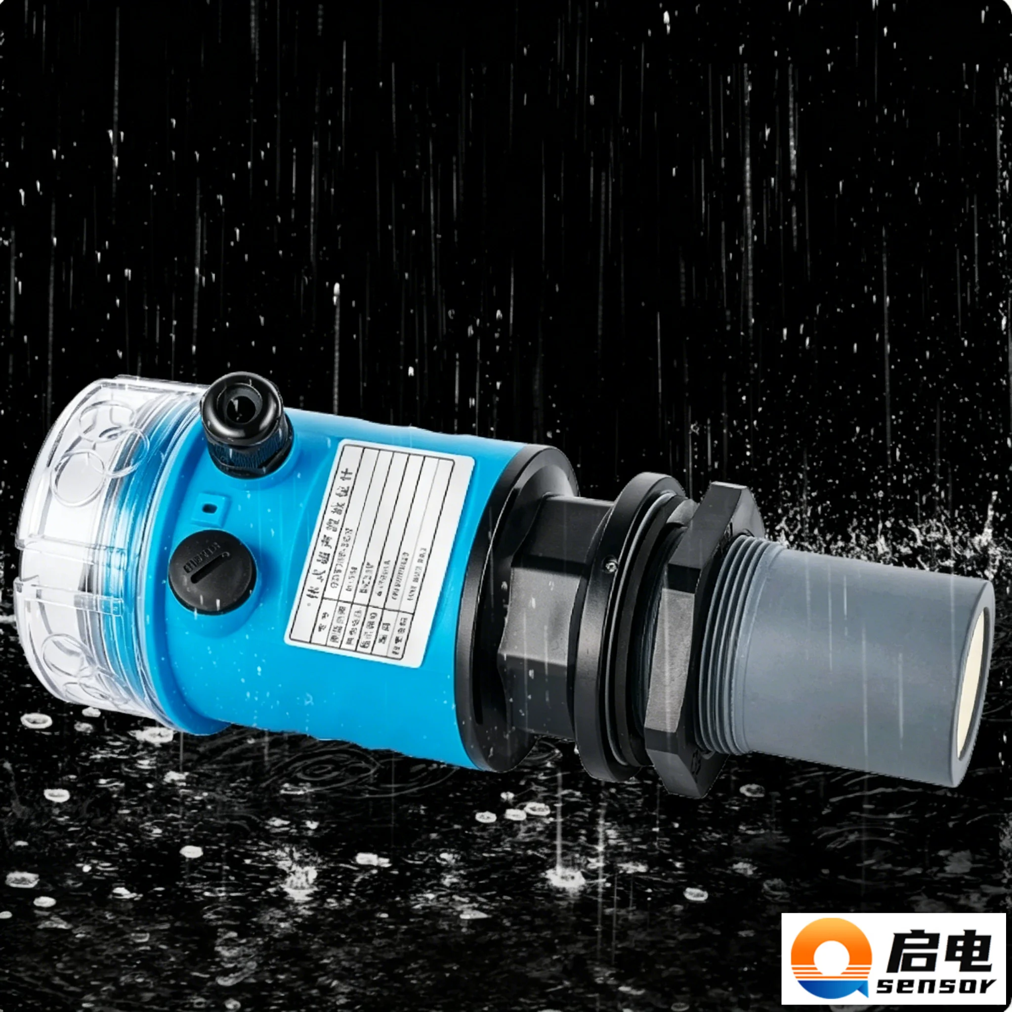 

3m 5m 10m Ultrasonic Water Level Sensor15m 20m Meter 4-20mA Relays Output Ultrasonic Water Tank Level Meter Wireless Distance