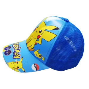 Pokemon Bóng chày Cap Pikachu Bãi biển Anime Nhân vật Funn 8 Bán hàng chính Pikachu Hip - №1