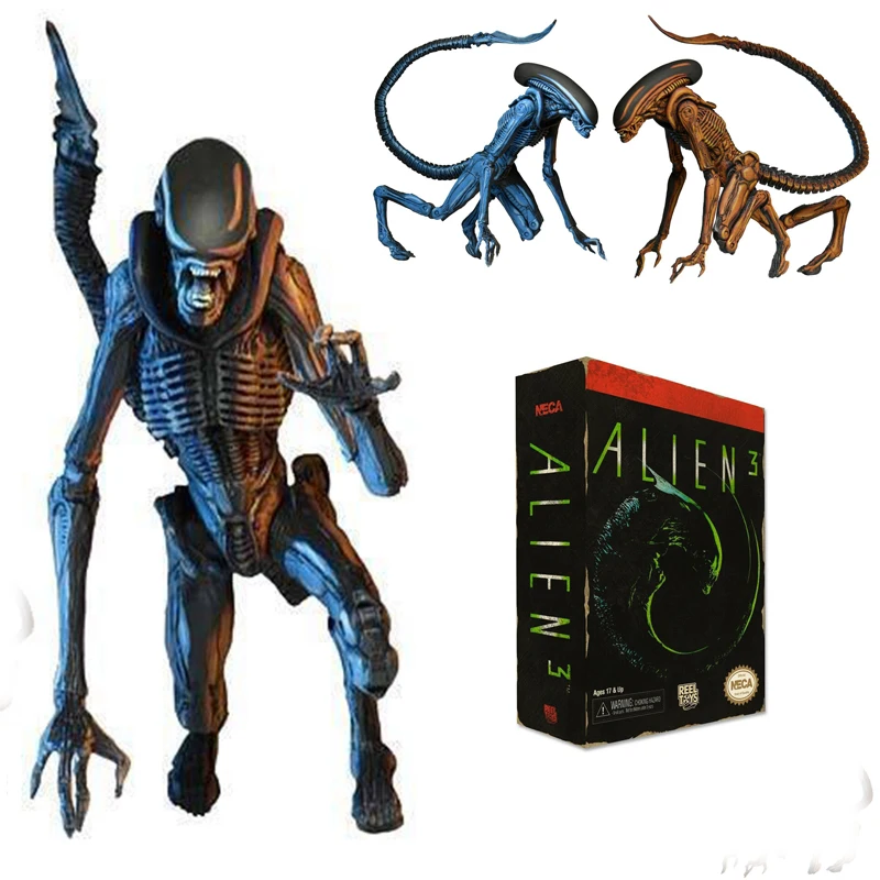 NECA Alien Blue Alien Xenomorph Figma Predator Toy Ripley Action Figure NECA Model Toy Gift 18CM