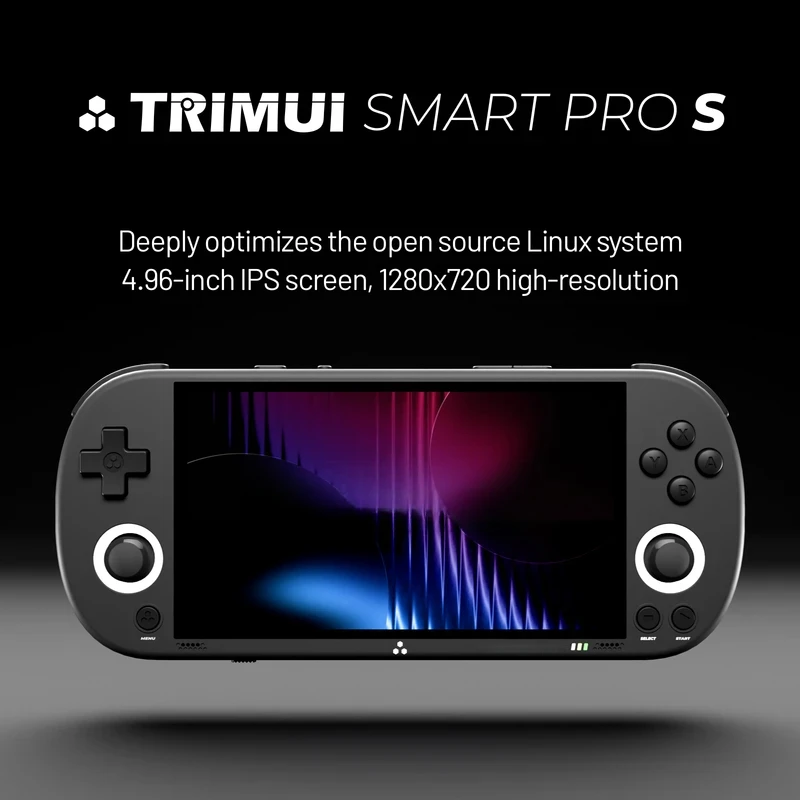 Q21 Retro Handheld Game Console, 3.5 Inch HD Screen Dual Joystick Portable Retro Arcade Game Player, Support TV Output for Home