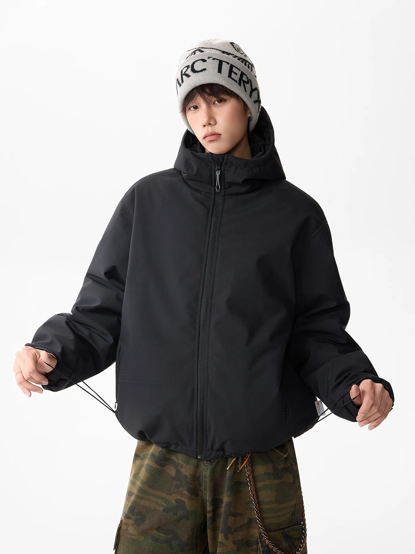 

Boyue American Sle уличная футболка, новая хлопковая куртка с капюшоном Snow Leopards, мужская и женская лыжная верхняя одежда Youth Faion