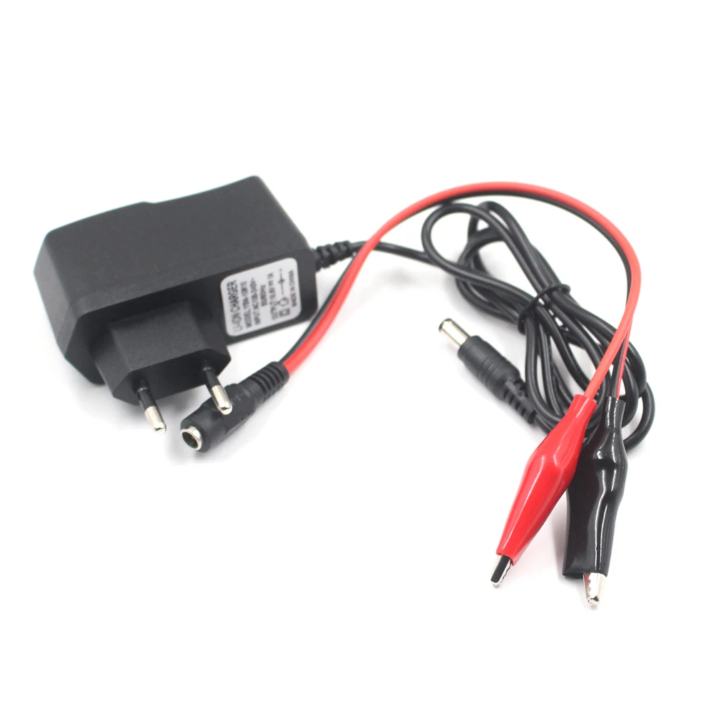 10.8V 1A Li-ion Battery Charger For Power Tool Battery 10.8V Max Whit Crocodile Battery Clip
