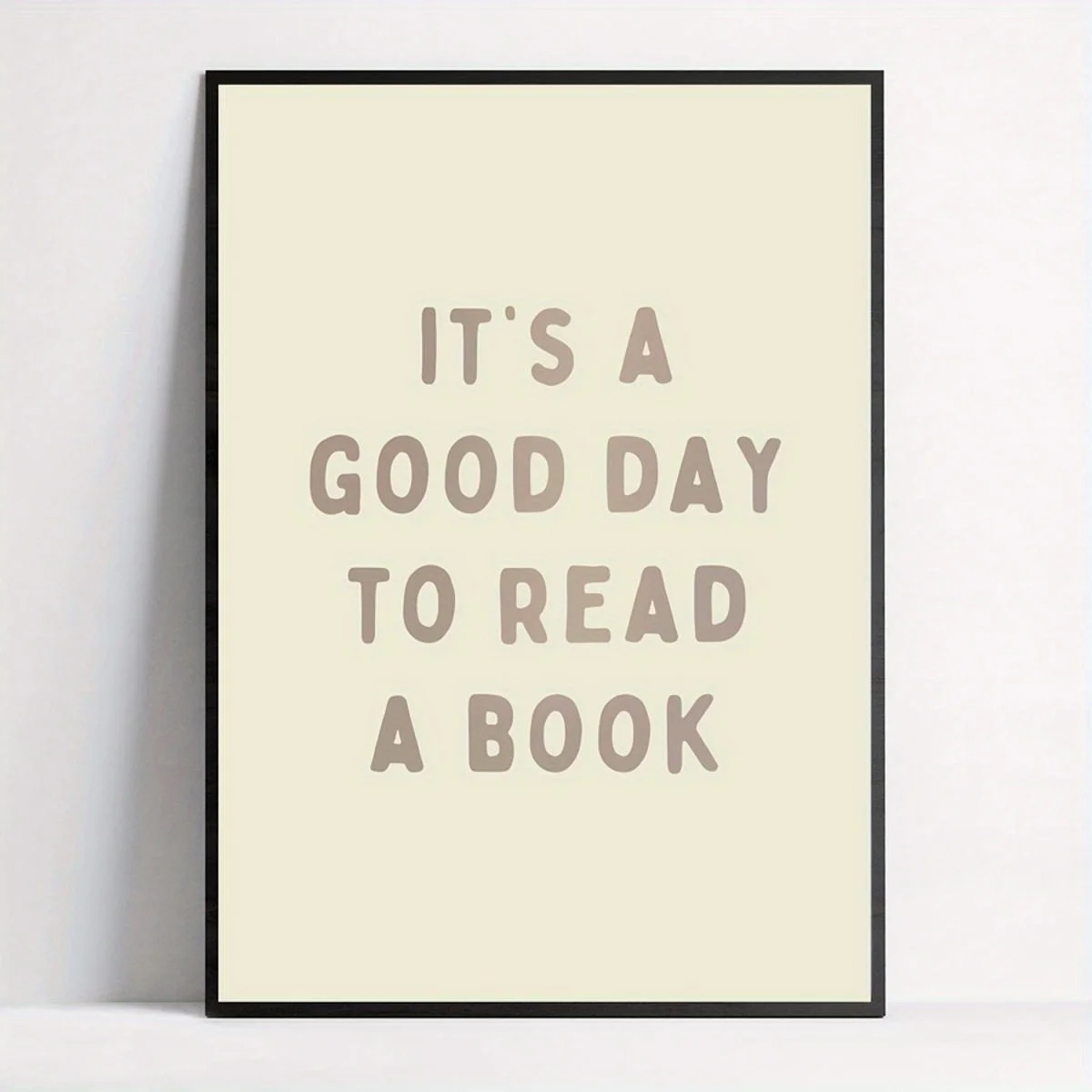 1pc Modern Book-Themed Frameless Canvas Poster - Sassy Book Lover Art & Bookish Quotes Wall Decor Suitable for Home Office, B