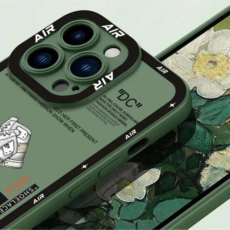 Luxury Slam Dunk Brand Phone Case For iPhone 15 Pro Max 14 Plus 13 12 11 Pro XS Max X XR 15 7 8 Plus Shockproof Protective Cover image 5