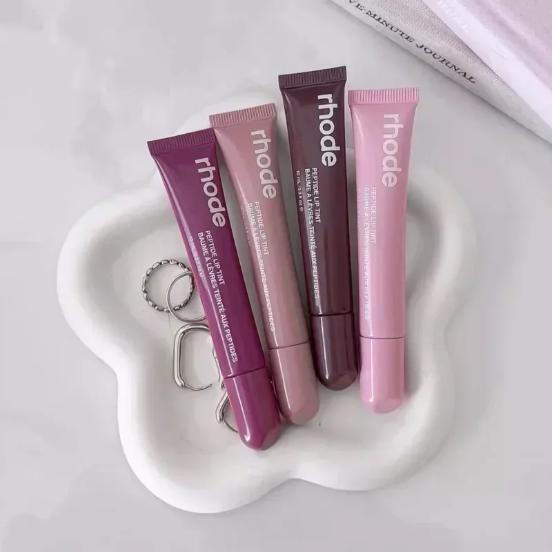 Haili Same Style Soft Tube Lip Balm Super Model Lip Glaze Długotrwała nawilżająca pomadka do usuwania martwego naskórka Żel do pielęgnacji ust Hot