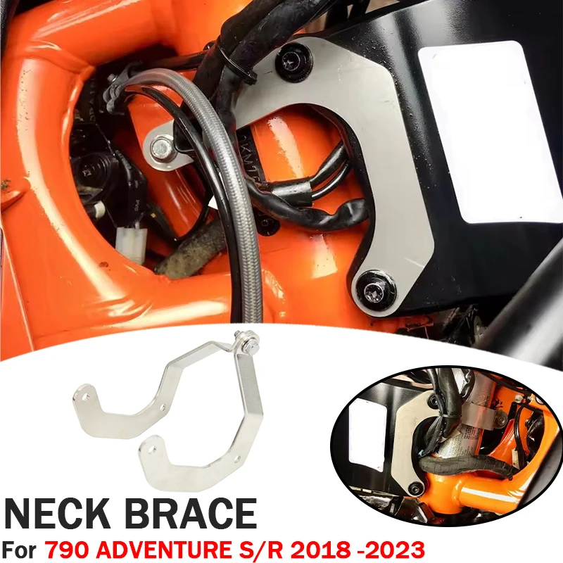 

For KTM 890 790 Adventure Adv R S 2018-2020 2021 2022 2023 Headlight Reinforcement Mount Motorcycle Headlamp Neck Brace Brackets