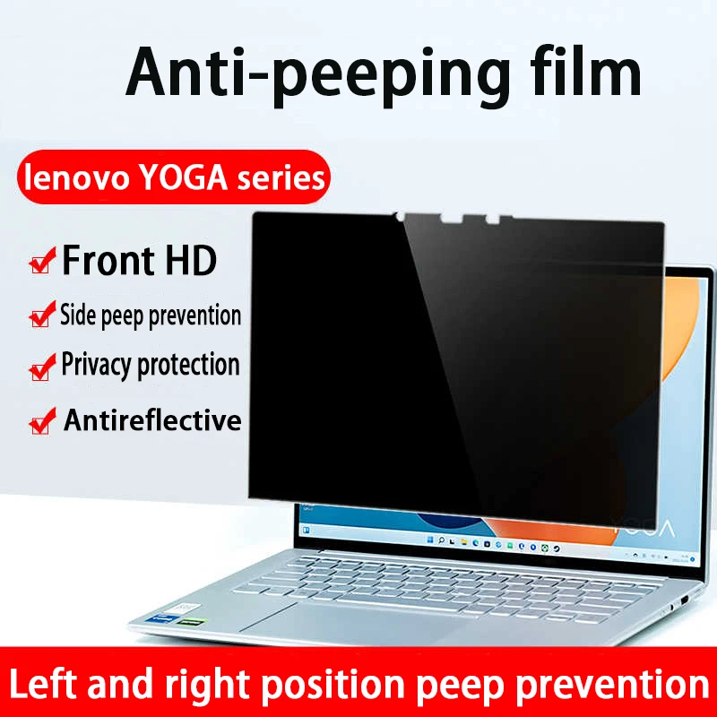 

For Lenovo Yoga Slim 7 14ILL10 14AKP10 peep-proof film Yoga Slim 7i Aura gen-9/10 14/15 "laptop privacy screen film touch film.