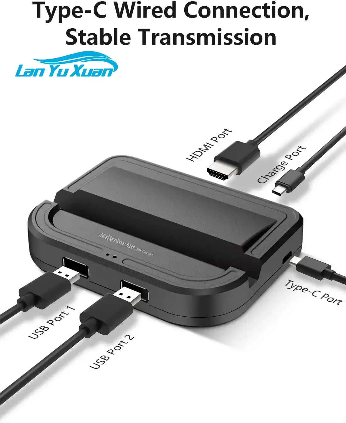 

2026 Type C Plug and Play Mouse and Keyboard Convertor PUBG Mobile Games converter Adaptor for Mobile Games Android Only