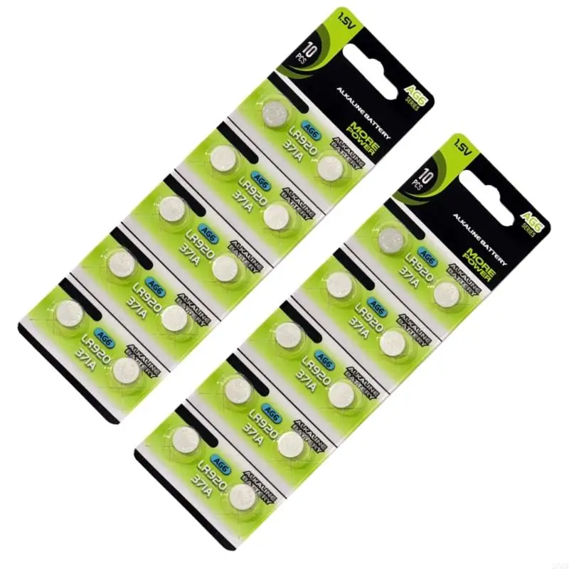 270B 10 -RUCES Komórki alkaliczne długotrwałymi akumulatorami monety do zabawki do zabawki