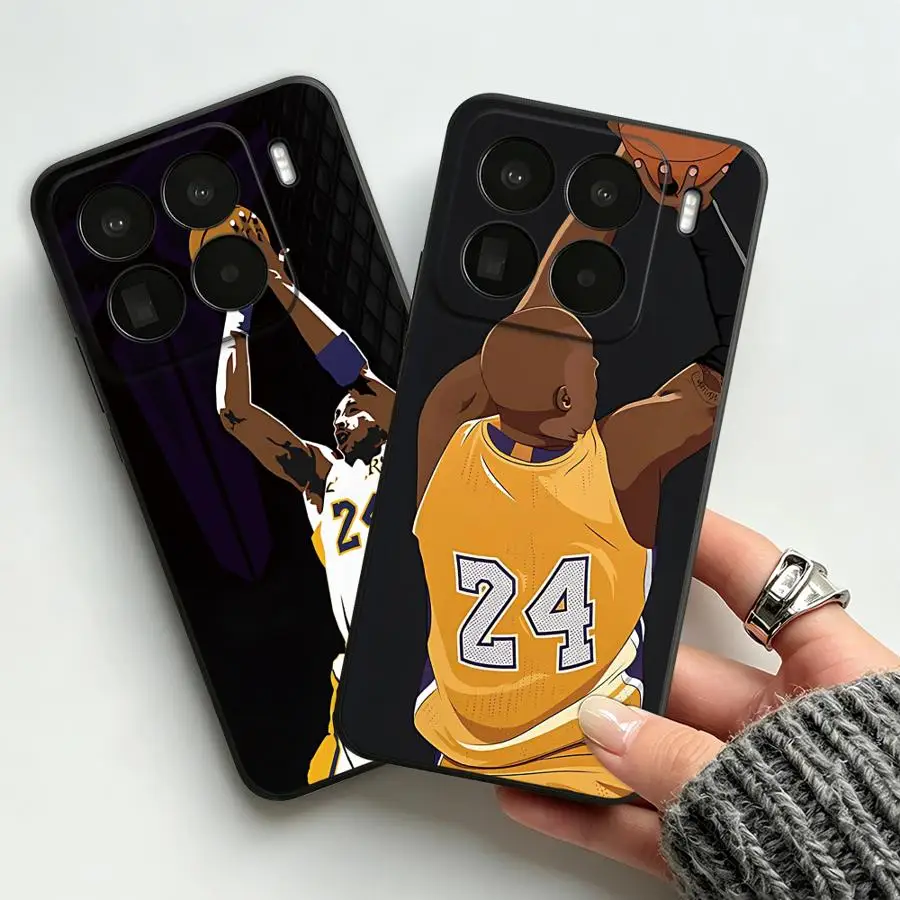 Case for Xiaomi Mi 12X 11T 12 11 14 12T Pro 10T 13 Lite Funda Phone Cover Basketball Shooting Pose view 2