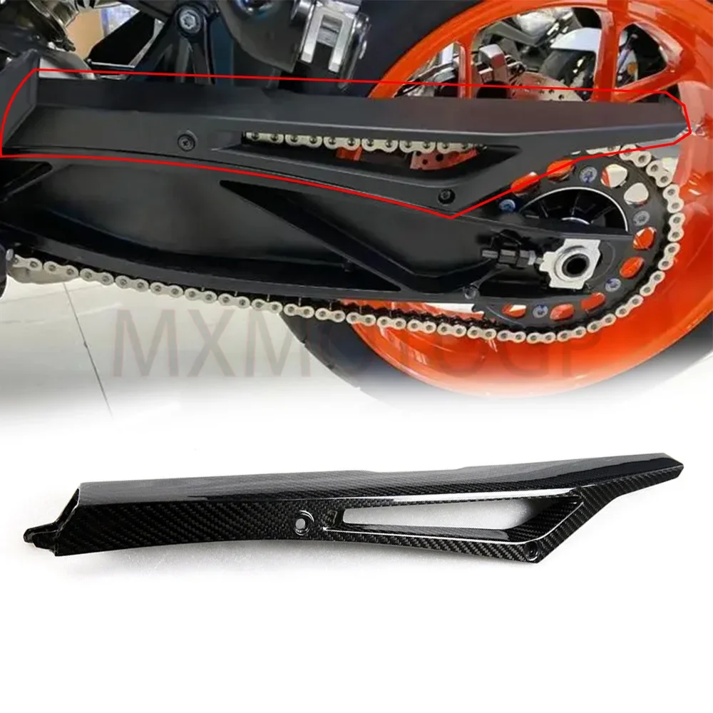 Motorcycle Modified 3K Carbon Fiber Chain Guard  Accessoires Moto for KTM Superduke 790 Super Duke 790 Duke 890 2018 2019 2020