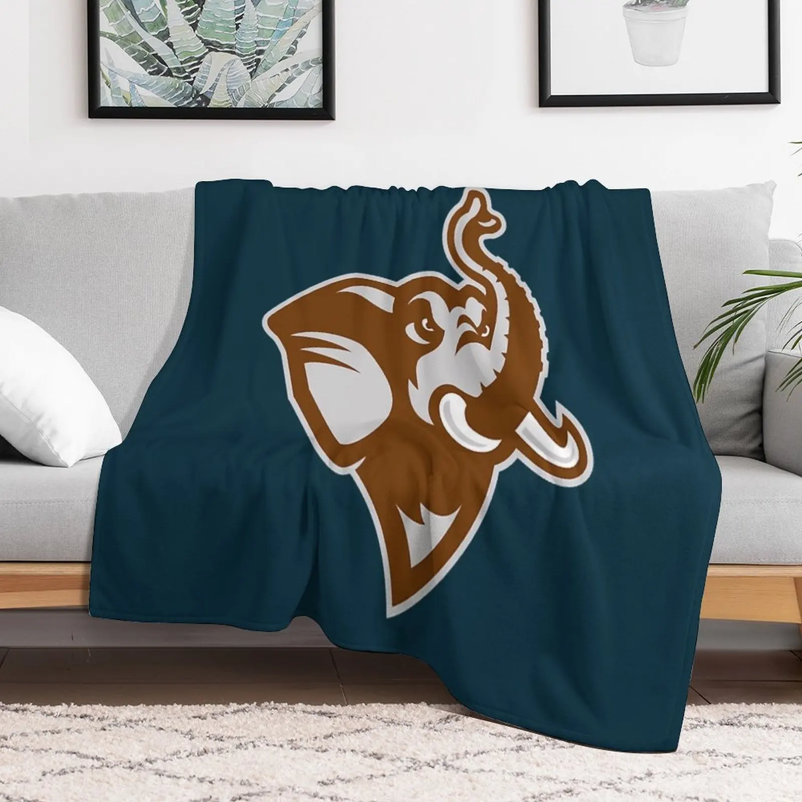 

Tufts University Throw Blanket decorative Bed linens Blankets