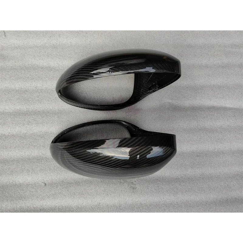 Para wysokiej jakości obudów lusterek wstecznych z włókna węglowego, odpowiednia do zestawu karoserii 718 Boxster Cayman