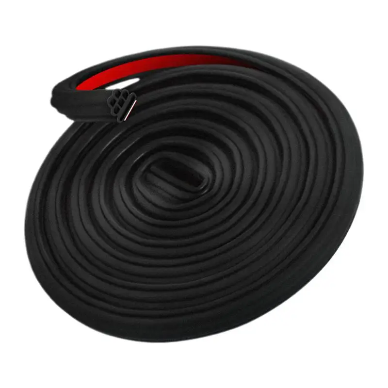 

Car Window Rubber Seal Strip Weather Draft Seal Strip Self Adhesive Auto Door Soundproofing Weatherstrip Dust Proof & Weather