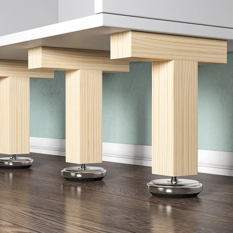 Solid Wood Bed Board Support Frame Bed Bracket Reinforcer Bed Row Skeleton Support Rod Beam Support Foot