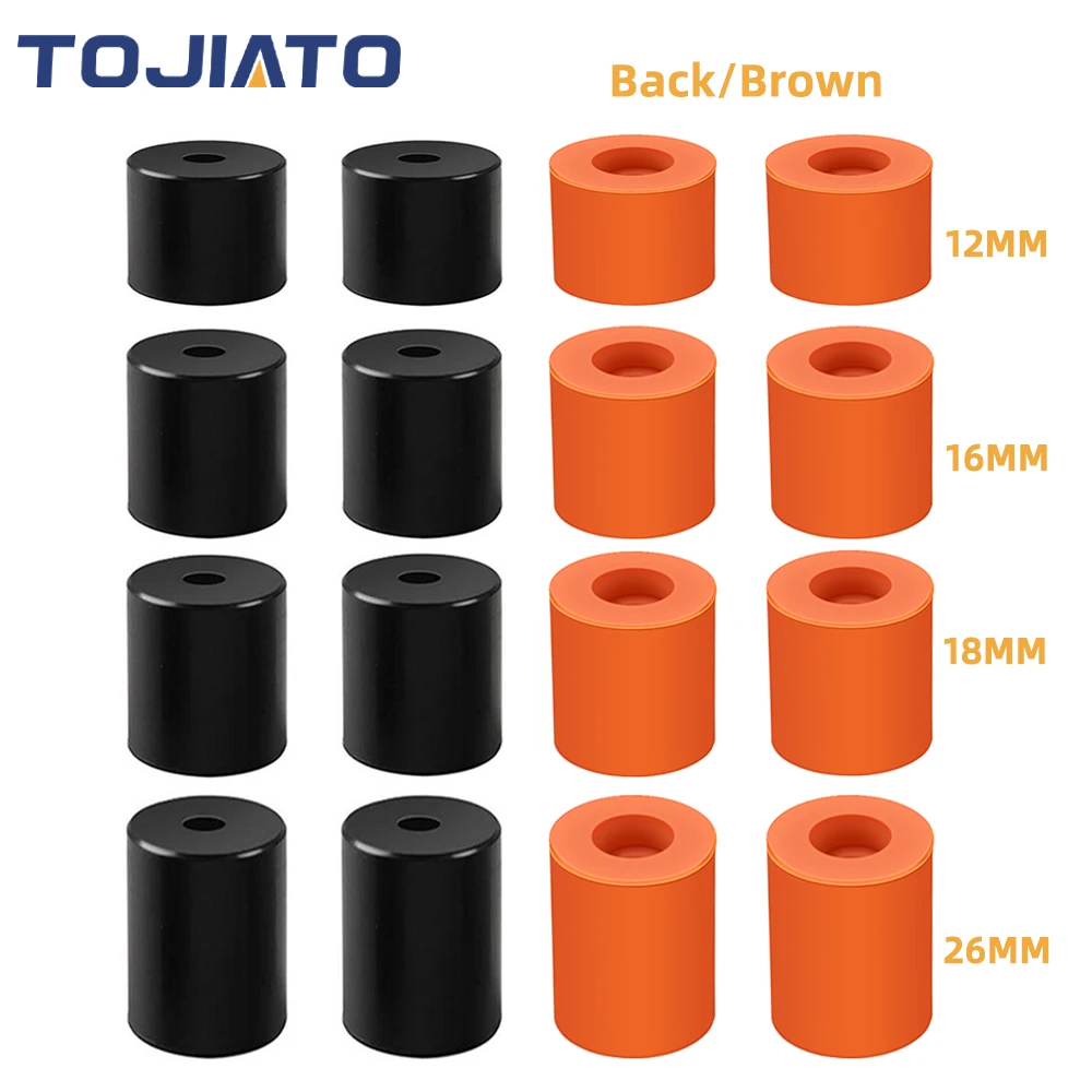 1-6set Heißer Bett Nivellierung Spalte Silikon Solide Spacer Plattform Leveler Für CR10/ CR10S CR-X Ende-3 ELEGOO Kobra 3D Drucker Teile – Detail 5