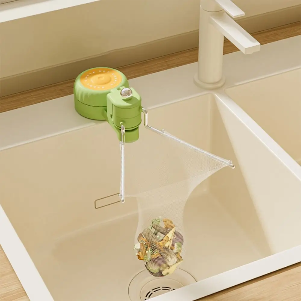 

Подставка для фильтров для кухонной раковины на присоске, креативный вращающийся подвесной сетчатый кронштейн для мусора, съемный компактный кухонный фильтр для мусора