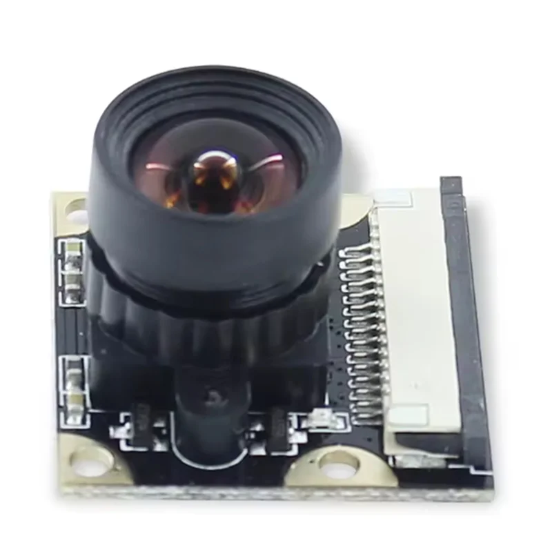 A73E-OV5647 لوحدة كاميرا Raspberry Pi 5MP بزاوية واسعة 100 °   واجهة CSI للعدسة لأنظمة أمن المشروع DIY