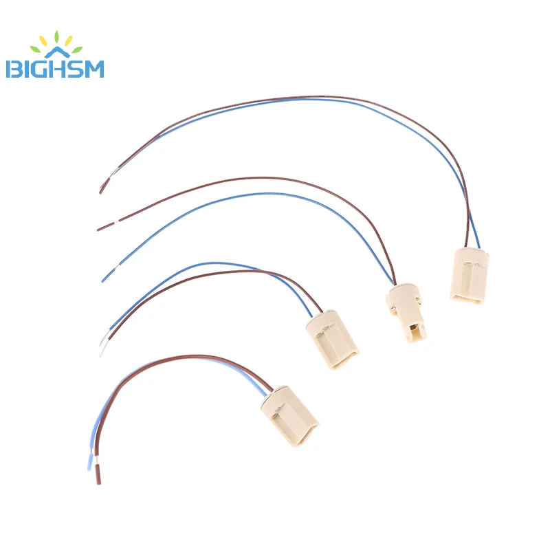 1/5Pcs G9 Lamp Base Ceramic Connector Bases Socket With 15CM Line For LED Halogen Bulb Light G9 Lamps Holder