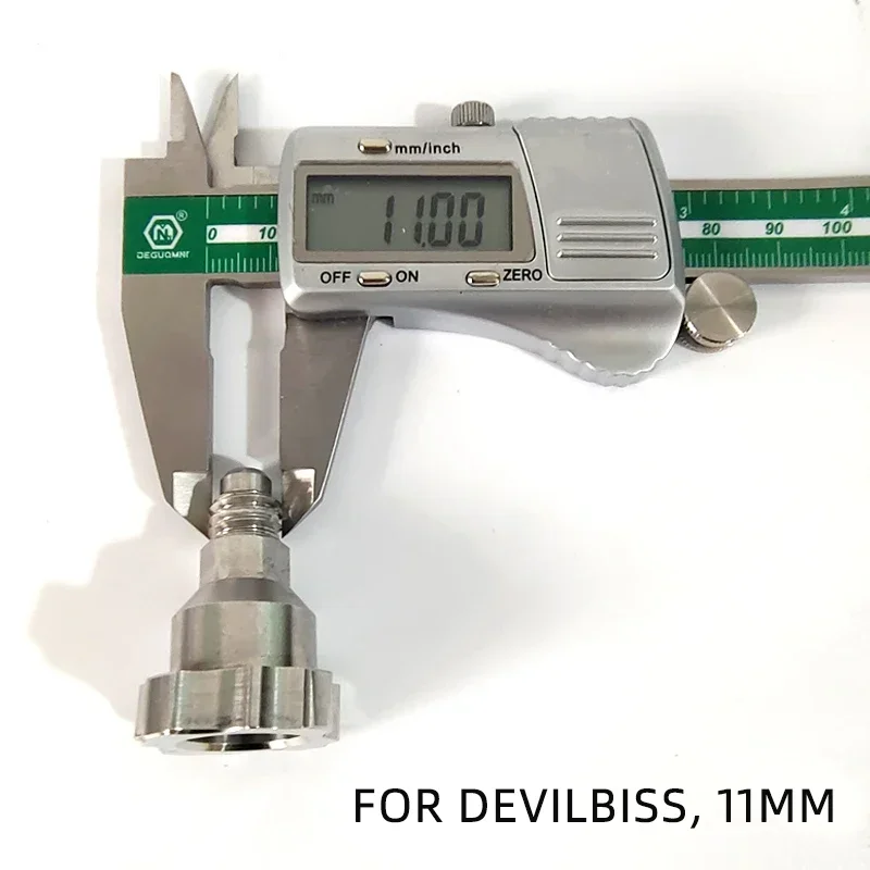 Адаптер пистолета-распылителя для быстрого разъема Sata/ Devilbiss M11X1,5/M10X1 мм, разъем для чашки без очистки