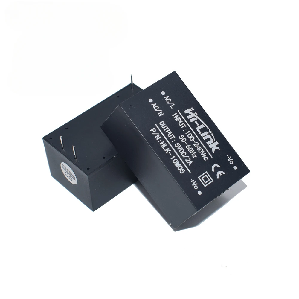 1PCS AC-DC 90-245V HLK-10M03/10m05/10M09 220V to 5V 2A 10W  intelligent household compact switching mini power supply module