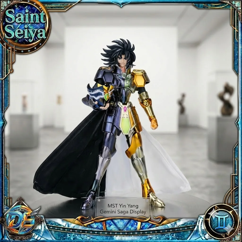 【En stock】 Figura de acción Saint Seiya MST Modelo Gemini Saga Kanon Yin-Ya