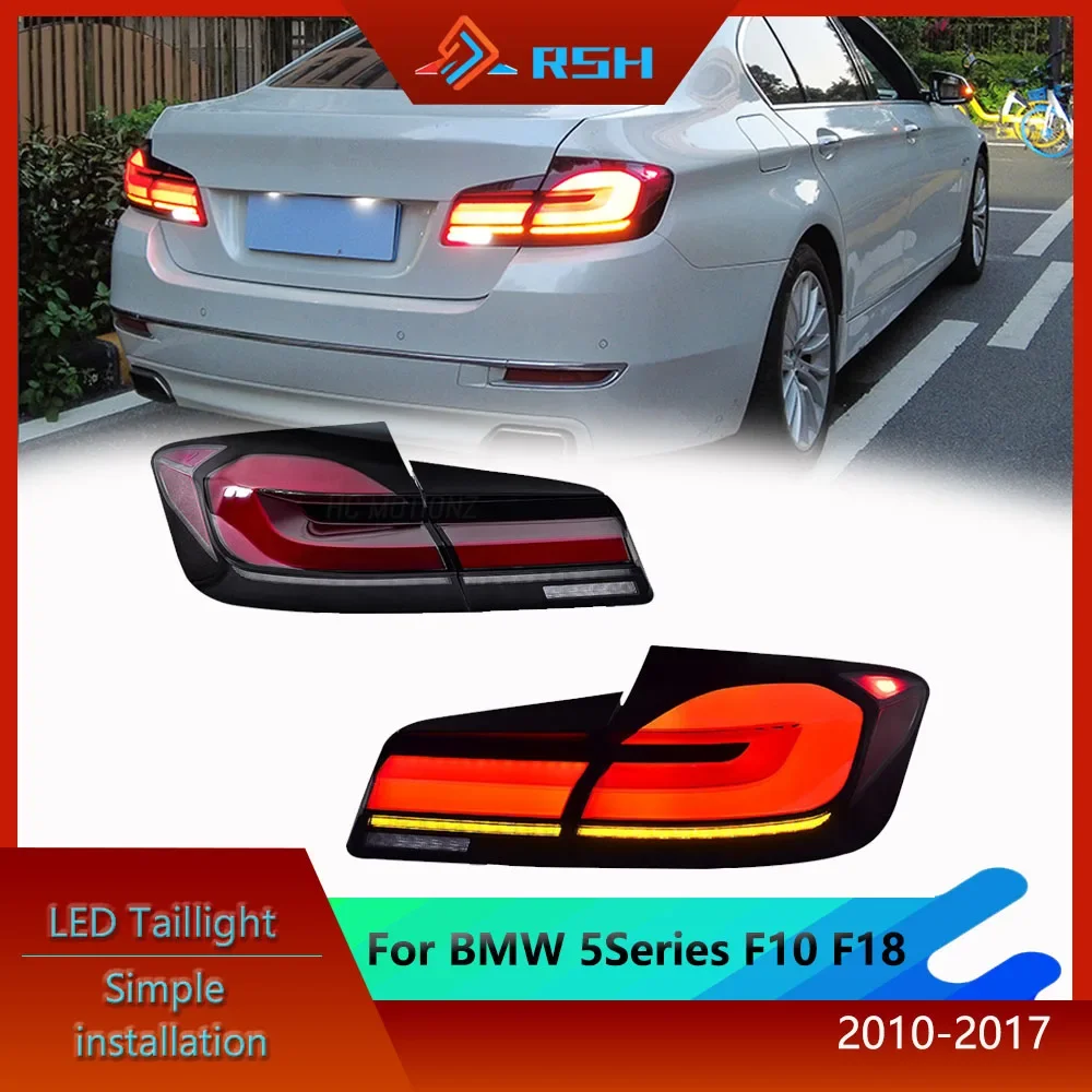 

Car Taillight For BMW 5Series F10 F18 2010-2017 Modified G30 G38 Style Brake lamp Fog LED Rear Lights Assembly Plug And Play