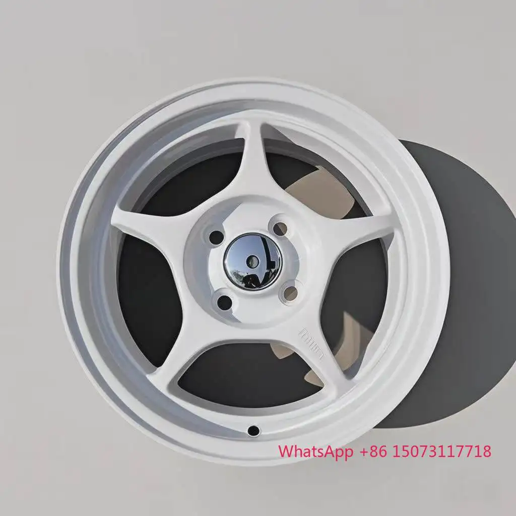

15 Inch Alloy Wheels 4x100 Passenger Car Wheels with 4 Holes 14/15 Inch Steel Rims for Autos Car Rims and Wheels