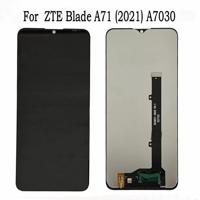 

Для ZTE Blade A51 2021 ЖК-дисплей + фотоэлемент для ZTE A71 (2021) A7030 Ремонт ЖК-дисплея